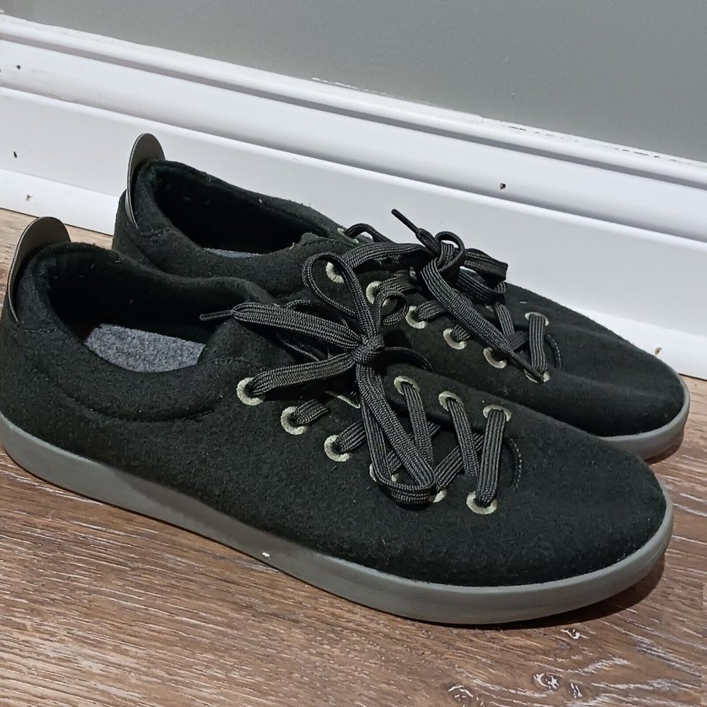 Allbirds Wool Piper Sneaker Dark Jungle/ Blizzard Green WP Mens Size 12